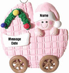 Pink Baby Carriage