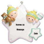 Baby Twins in a Star