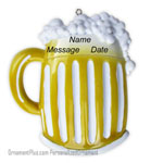 Beer Mug Ornament - Personalized Ornament