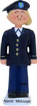 Blond Girl Armed Forces Ornament - Personalized Ornament
