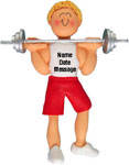 Weightlifter Boy Blond