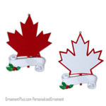 Canada Ornament - Personalized Ornament