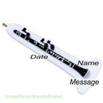 Clarinet Music Ornament - Personalized Ornament
