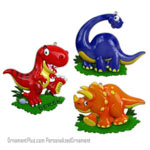 Dinosaur Ornament - Personalized Ornament