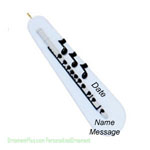 Flute Music Ornament - Personalized Ornament