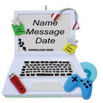 Gaming Computer Ornament - Personalized Ornament