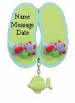 Green Flip Flops
