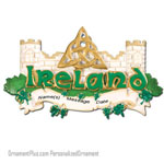 Ireland Ornament - Personalized Ornament