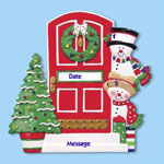 Snowman Door
