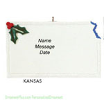 Kansas Ornament - Personalized Ornament