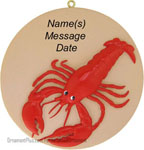 Lobster Ornament - Personalized Ornament