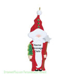 Long Beard Santa Ornament - Personalized Ornament