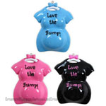Love the Bump Pregnancy Ornament - Personalized Ornament
