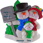 Snowmen Family