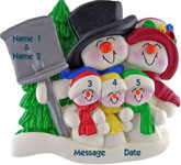 Snowmen Family
