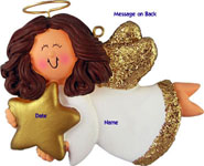 Angel with Glitter Dress