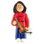 Violin Girl Brunette