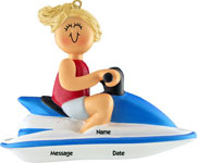 Jet Ski Girl Blond