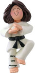 Karate Girl Brunette