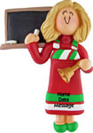 Teacher with Blond Hair