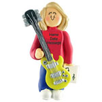 Electric Guitar Girl Blond