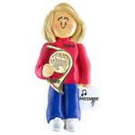 French Horn Girl Blond