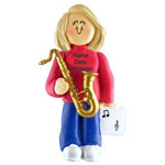 Saxophone Girl Blond