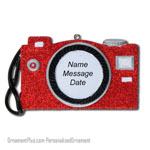 Photography Ornament - Personalized Ornament