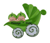 Two Peas in a Pod Baby Carriage
