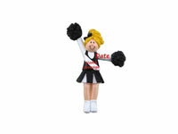 Black Cheer Pom Pom Blond