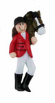 Equestrian Girl Brunette