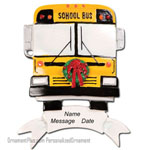 School Bus Ornament - Personalized Ornament