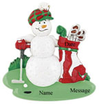 Golf Snowman