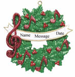Musical wreath