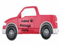 Red Truck Ornment